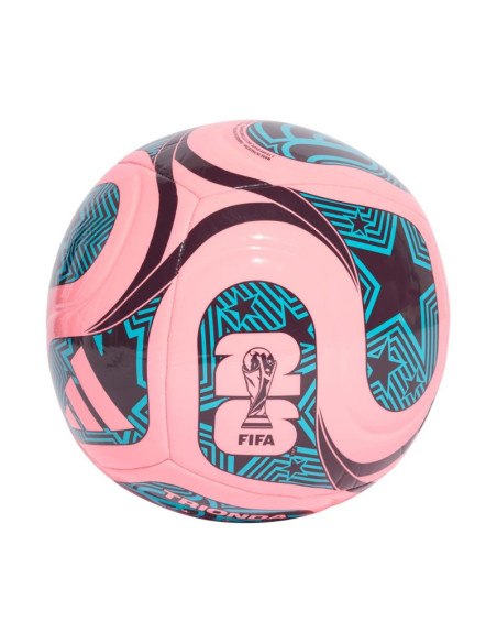 Piłka nożna adidas world cup 26 trionda club różowa jd8029