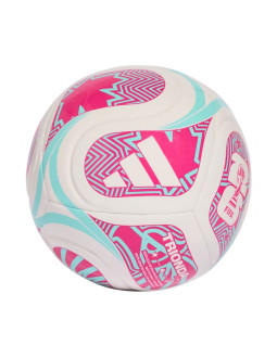 Piłka nożna adidas world cup 26 trionda club biało-różowo-błękitna jd8054 2