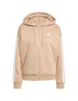 Bluza adidas essentials 3-stripes full-zip fleece hoodie w