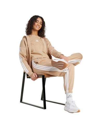 Bluza adidas essentials 3-stripes full-zip fleece hoodie w