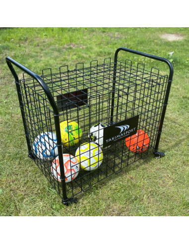 Wózek na piłki/sprzęt zamykany na kołach