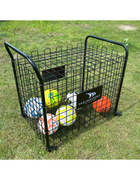 Wózek na piłki/sprzęt zamykany na kołach