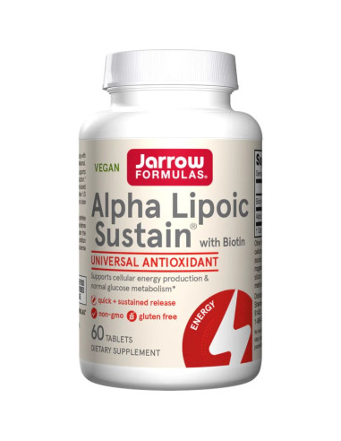 Jarrow Formulas Kwas Alfa Liponowy I Biotyna (120 Tabl.)