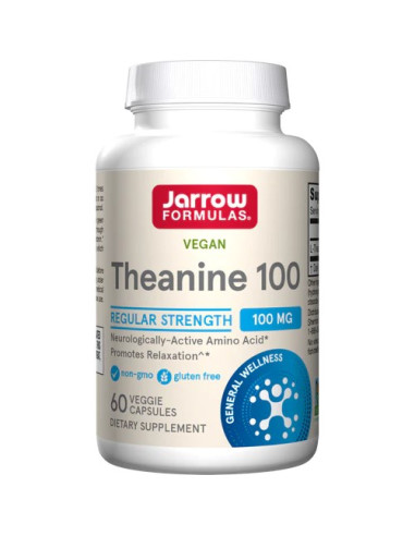 Jarrow Formulas L-Teanina 100 Mg - Suntheanine (60 Kaps.)
