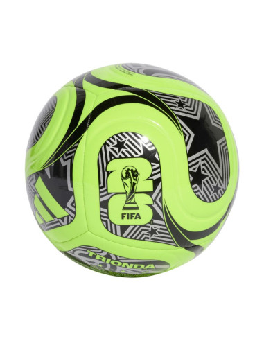 Piłka nożna adidas world cup 26 trionda club zielono-czarna jd8052