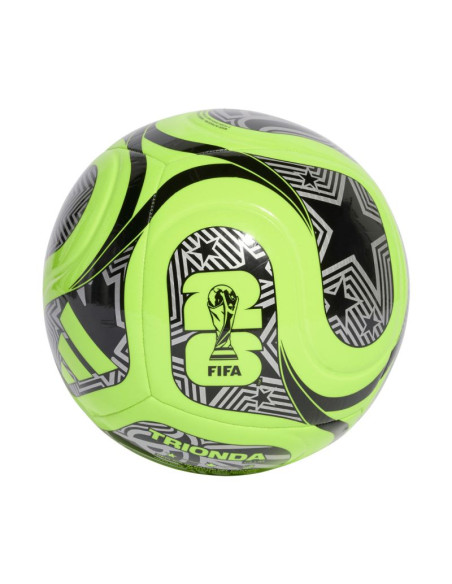 Piłka nożna adidas world cup 26 trionda club zielono-czarna jd8052