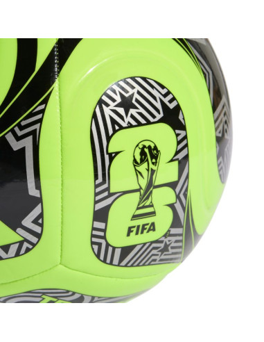 Piłka nożna adidas world cup 26 trionda club zielono-czarna jd8052