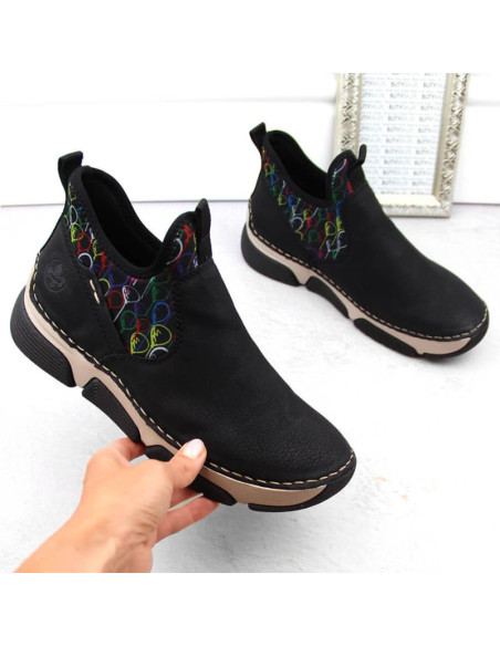 Komfortowe rieker 45957-00 w