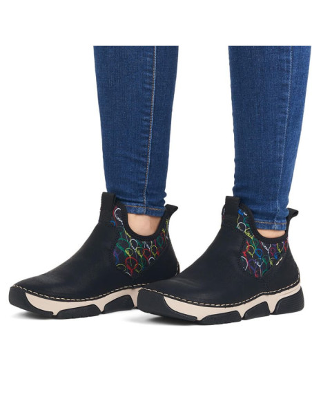 Komfortowe rieker 45957-00 w