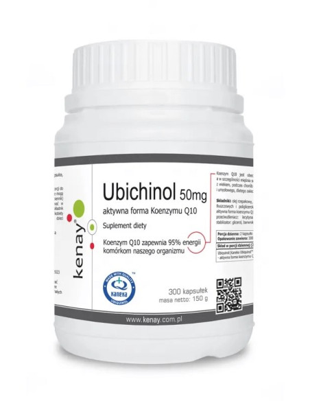 Kenay Ubichinol Koenzym Q10 50 Mg (300 Kaps.)