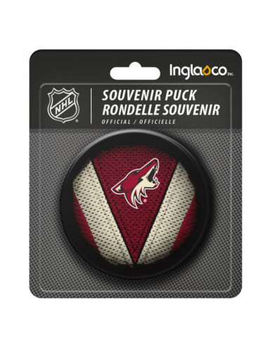 Pamiątka krążek hokejowy inglasco nhl stitch