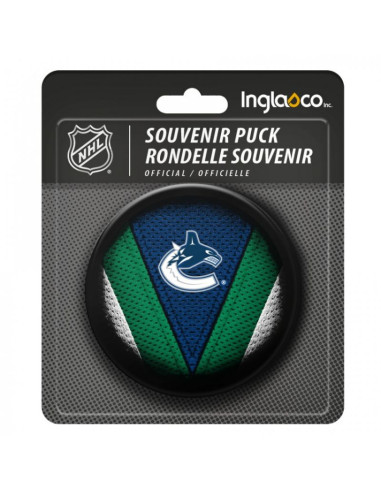 Pamiątka krążek hokejowy inglasco nhl stitch