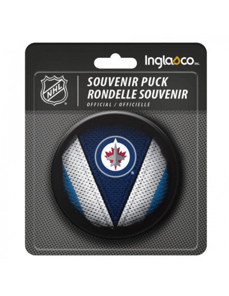 Pamiątka krążek hokejowy inglasco nhl stitch