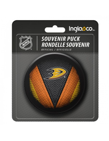 Pamiątka krążek hokejowy inglasco nhl stitch