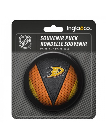 Pamiątka krążek hokejowy inglasco nhl stitch