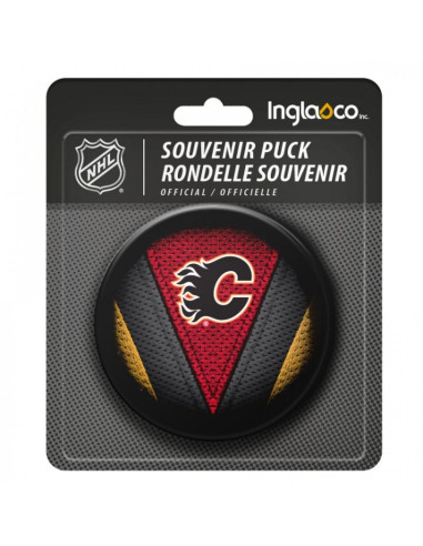 Pamiątka krążek hokejowy inglasco nhl stitch