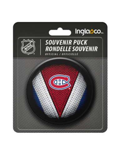 Pamiątka krążek hokejowy inglasco nhl stitch