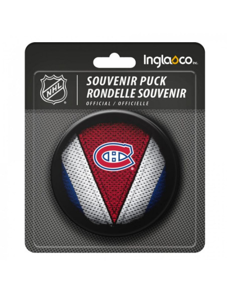 Pamiątka krążek hokejowy inglasco nhl stitch