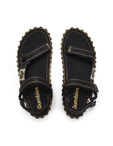 Sandały gumbies tracker sandals unisex black m gu