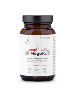 Aura Herbals O! Megakrill - Olej Z Kryla 1180 Mg (60 Kaps.)