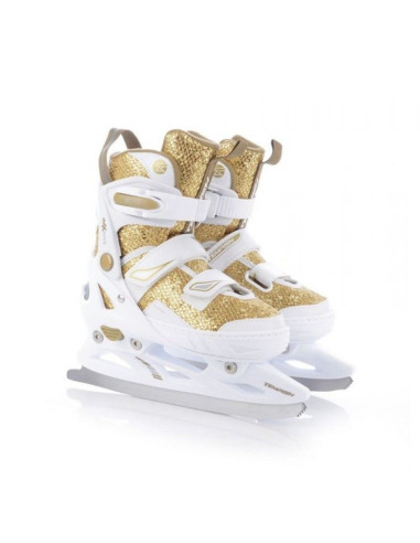 Łyżwy, rolki regulowane tempish enbo duo girl gold jr