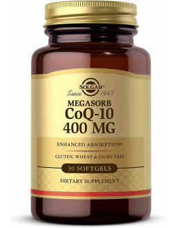 Solgar Megasorb Coq-10 400 Mg - Koenzym Q10 400 Mg (30 Kaps.)