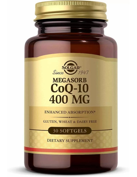 Solgar Megasorb Coq-10 400 Mg - Koenzym Q10 400 Mg (30 Kaps.)
