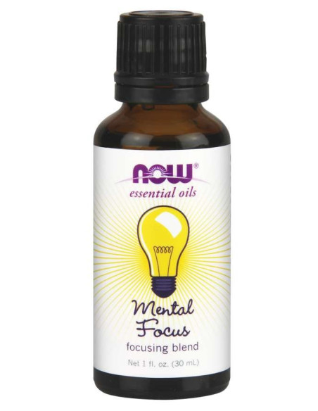 Now Foods Olejek Eteryczny Mental Focus Oil (30 Ml)