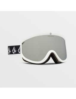 Gogle narciarskie damskie/męskie volcom footprints snowboardowe sportowe srebrne (vg0622116) 2
