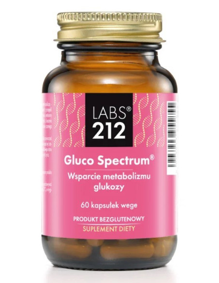 Labs212 Gluco Spectrum - Wsparcie Metabolizmu Glukozy (60 Kaps.)