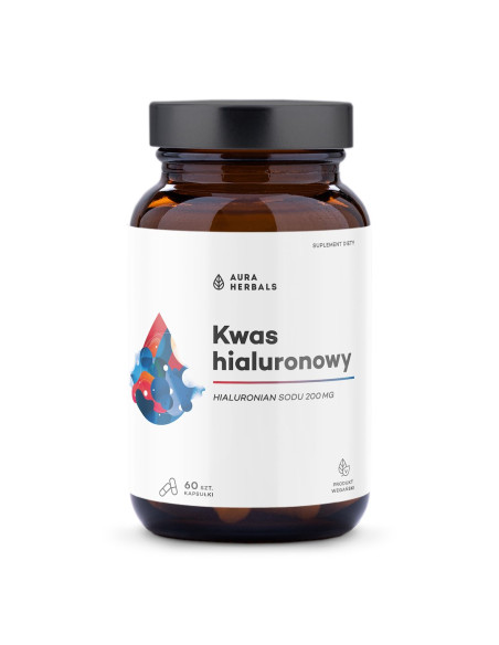 Aura Herbals Kwas Hialuronowy 200 Mg (60 Kaps.)