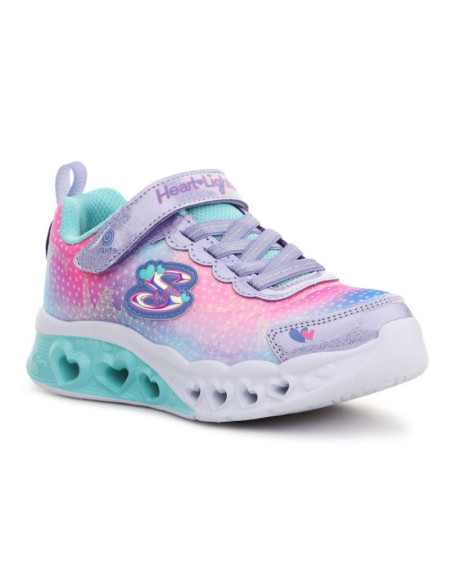 Buty skechers s lights flutter heart lights jr 302315