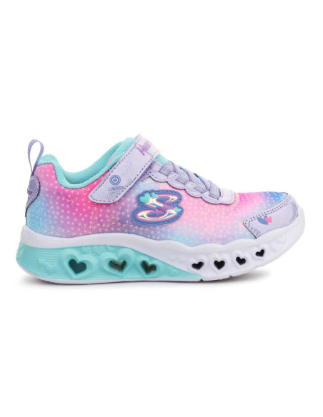 Buty skechers s lights flutter heart lights jr 302315