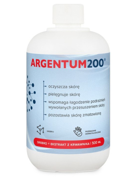 Aura Herbals Srebro Argentum200, Tonik (500 Ml)