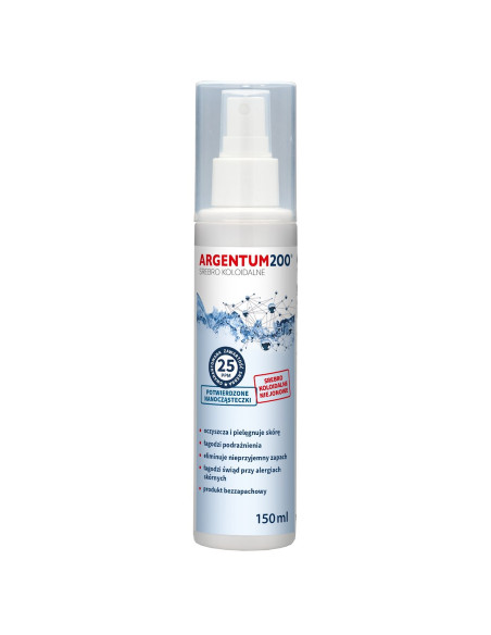 Aura Herbals Argentum200 (25 Ppm) Srebro Koloidalne, Aerozol (150 Ml)