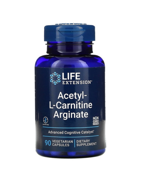 Life Extension Acetyl-L-Carnitine Arginate - Arginian Acetylo-L-Karnityny (90 Kaps.)
