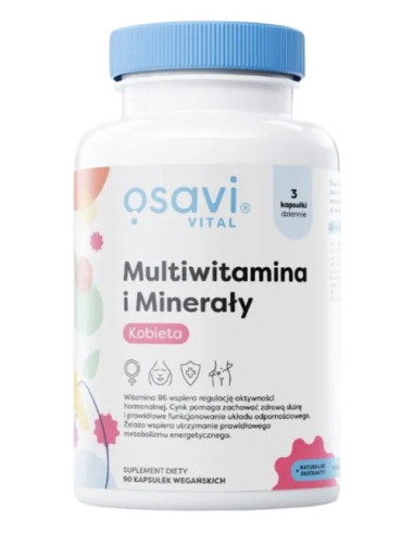 Osavi Multiwitamina I Minerały Kobieta (90 Kaps.)