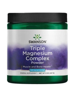 Swanson Triple Magnesium Complex W Proszku (227 G)
