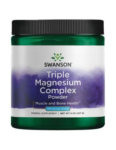 Swanson Triple Magnesium Complex W Proszku (227 G)