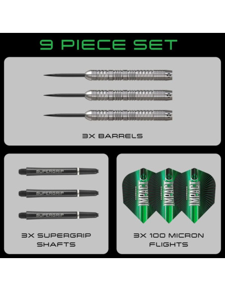 Rzutki harrows spina gold 90% softip