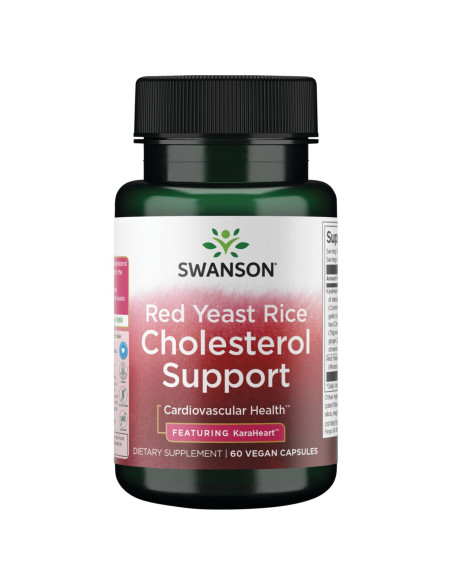 Swanson Red Yeast Rice Cholesterol Support (60 Kaps.)