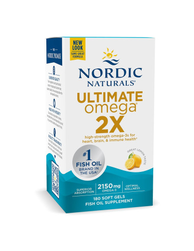 Nordic Naturals Ultimate Omega 2X (180 Kaps.)
