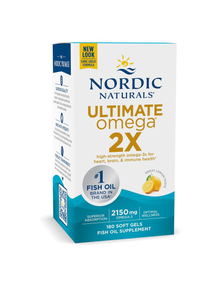 Nordic Naturals Ultimate Omega 2X (180 Kaps.)