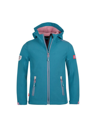 Kurtka softshell trollkids girls trollfjord jacket jr 175