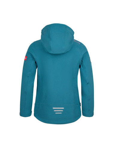 Kurtka softshell trollkids girls trollfjord jacket jr 175