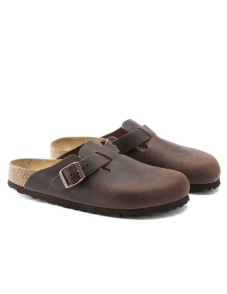Klapki birkenstock boston leoi regular