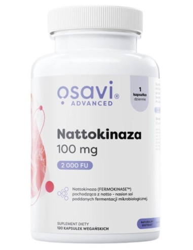 Osavi Nattokinaza 100 Mg (120 Kaps.)