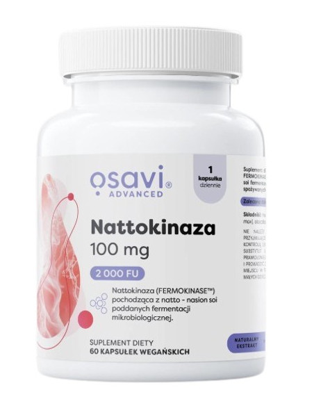 Osavi Nattokinaza 100 Mg (60 Kaps.)