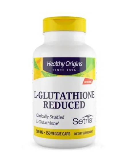 Healthy Origins L-Glutathione Reduced - L-Glutation Zredukowany (150 Kaps.)