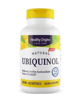Healthy Origins Natural Ubiquinol - Ubichinol 100 Mg (60 Kaps.)